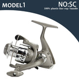 Spinning Exchangable Foldable Handle Fishing Reel