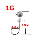 Head Hook Jigs Bait Fishing