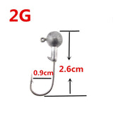 Head Hook Jigs Bait Fishing