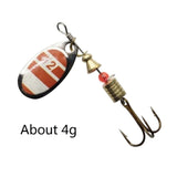Metal Spinner Spoon Fishing Hook