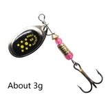 Metal Spinner Spoon Fishing Hook