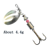 Metal Spinner Spoon Fishing Hook